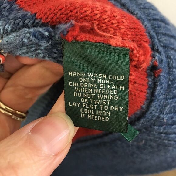 Lauren Ralph Lauren | LRL Stripe Open Cardigan | M - Picture 4 of 5